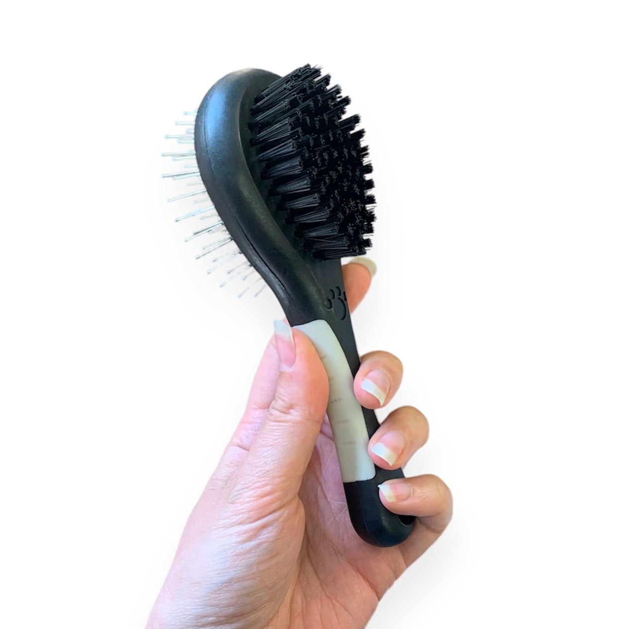 Double-sided brush