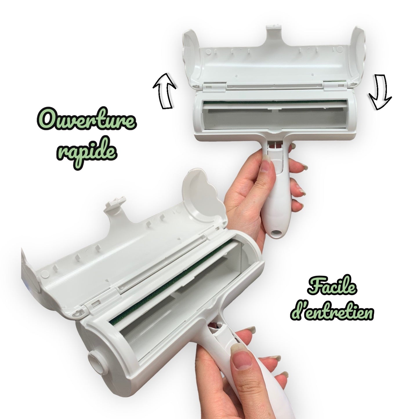Hair catcher roller