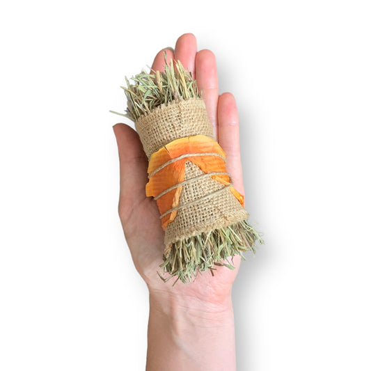 Rouleau Gourmand (Foin de Crau bio, Papaye et Jute)