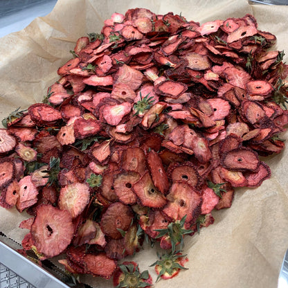 Fraise (Déshydratée en saison ou Lyophilisée hors saison)