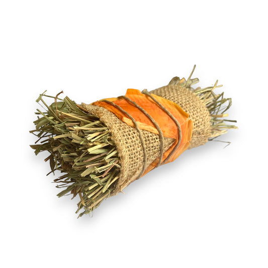 Rouleau Gourmand (Foin de Crau bio, Papaye et Jute)