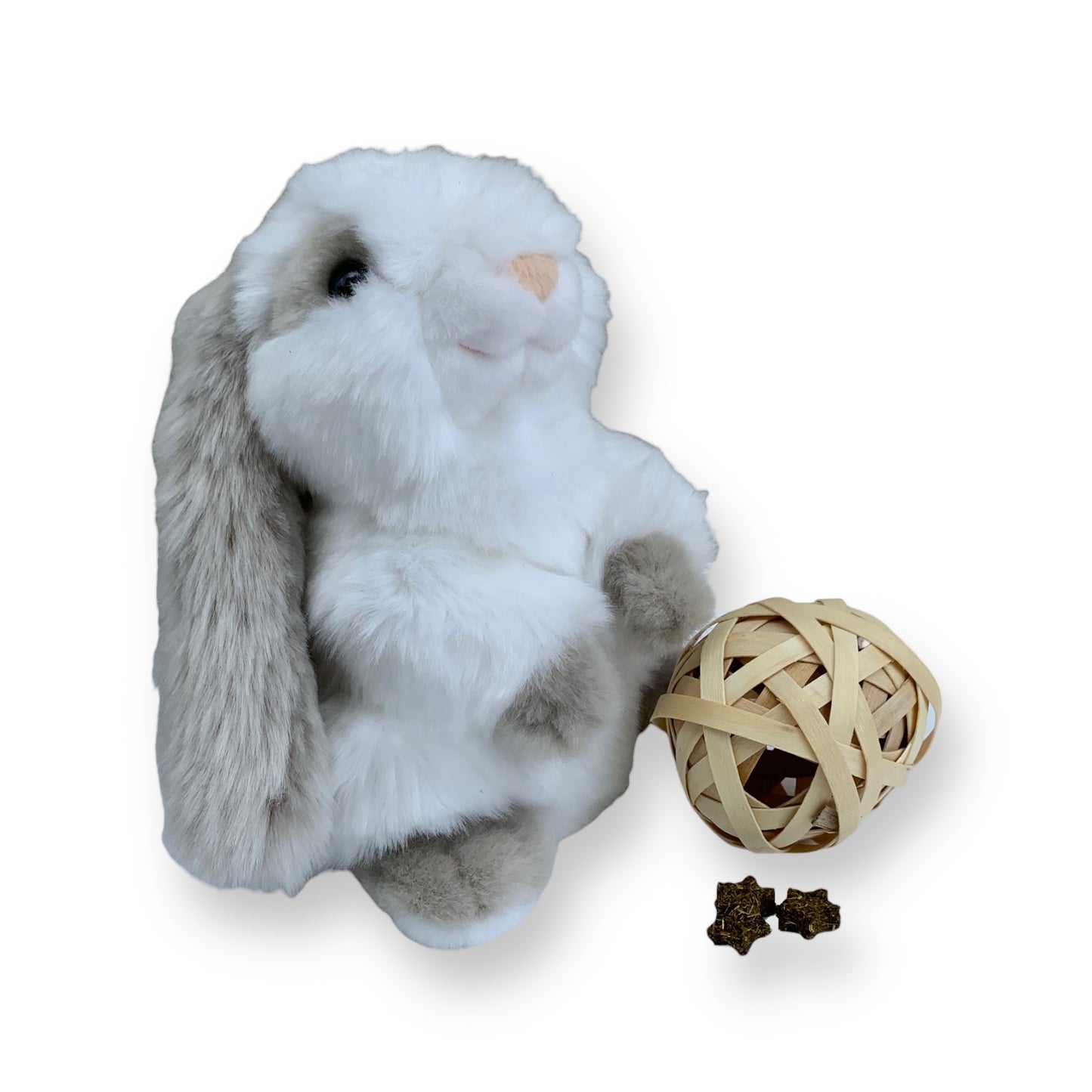 Distributeur de friandises en rotin