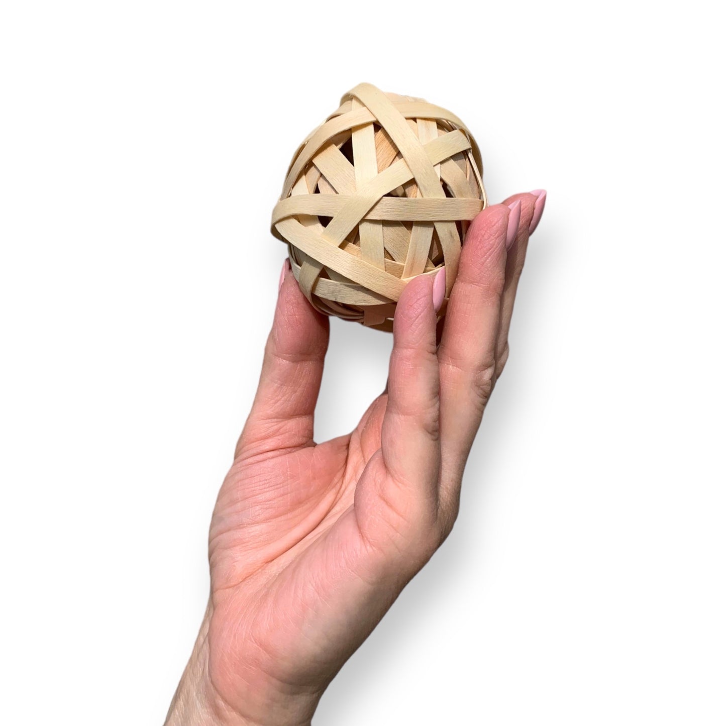 Distributeur de friandises en rotin